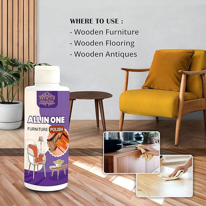 OS Polish Furniture Cleaner Shiner Floor Coating Paint Wood 100ML (Pack of 2) PRODUCT CODE (OS0004531)