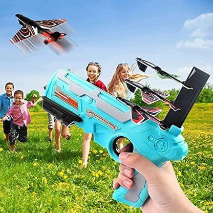 OS Airplane Launcher Toy Gun with Foam Glider PRODUCT CODE (OS0001127)