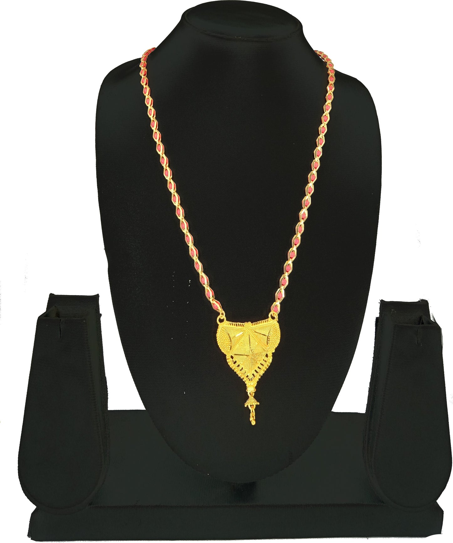 Pretty Gold Plated Mangalsutra PRODUCT CODE (OS0006743)