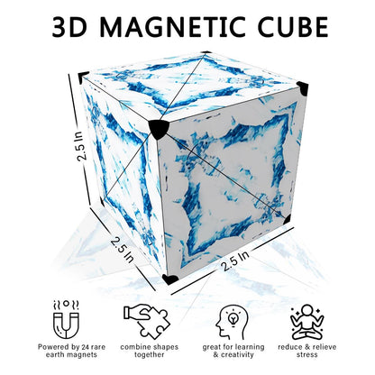 OS 3D Cube Shape Shifting Box PRODUCT CODE (OS0001165)