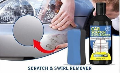 OS Car Body Scratch Remover and Repair Polishing Cream Kit with Sponge 200ML(Pack Of 2) PRODUCT CODE (OS00012003)