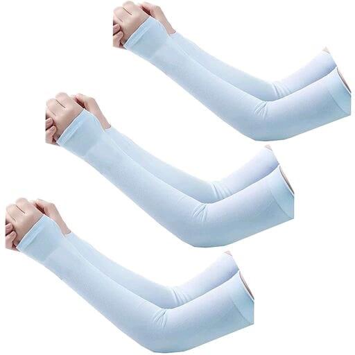 OS Women's Nylon Full Hand Arm Sleeve Gloves PRODUCT CODE (OS0010090)