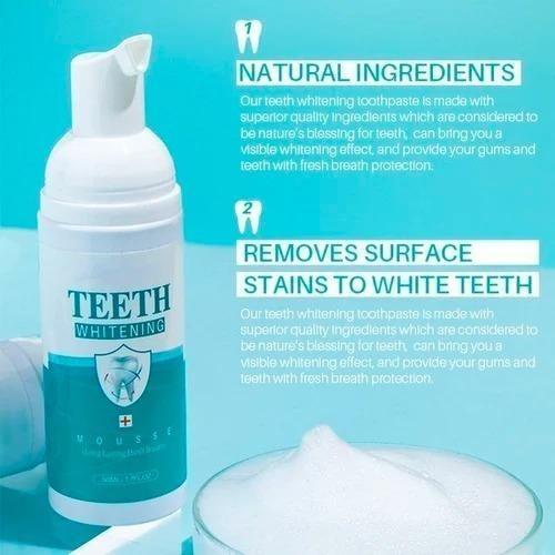 Teeth Whitening Foam 60ML (Pack of 1) PRODUCT CODE(OS0008540)