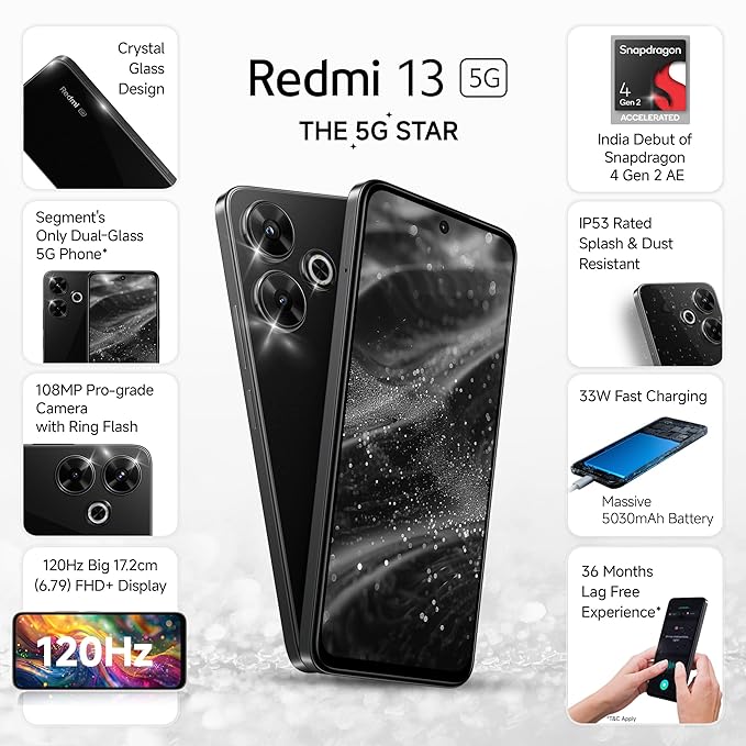 Redmi 13 5g PRODUCT CODE(OS00016009)