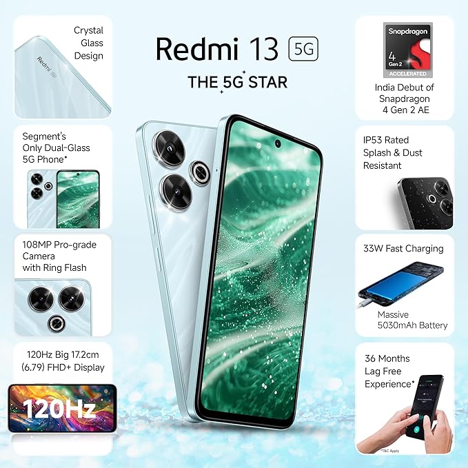 Redmi 13 5g PRODUCT CODE(OS00016009)