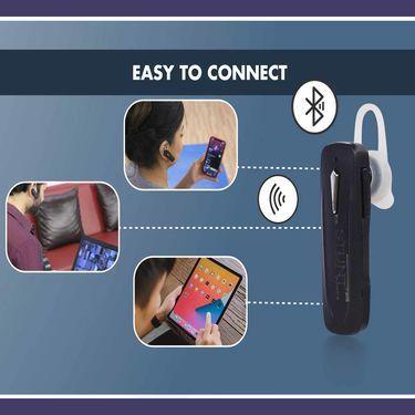 Wireless Bluetooth Single Headset With Free 2 Mobile Stands PRODUCT CODE(OS0008479)