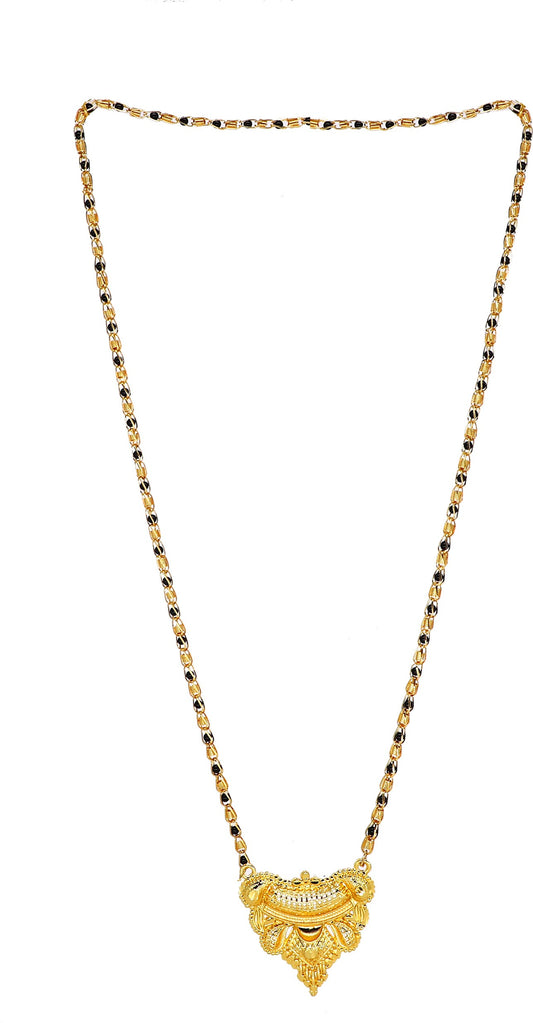 Trendy Gold Plated Mangalsutra PRODUCT CODE (OS0006875)