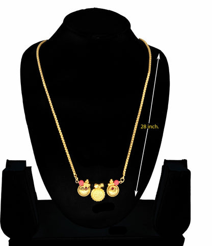 Trendy Gold Plated Mangalsutra PRODUCT CODE (OS0006840)