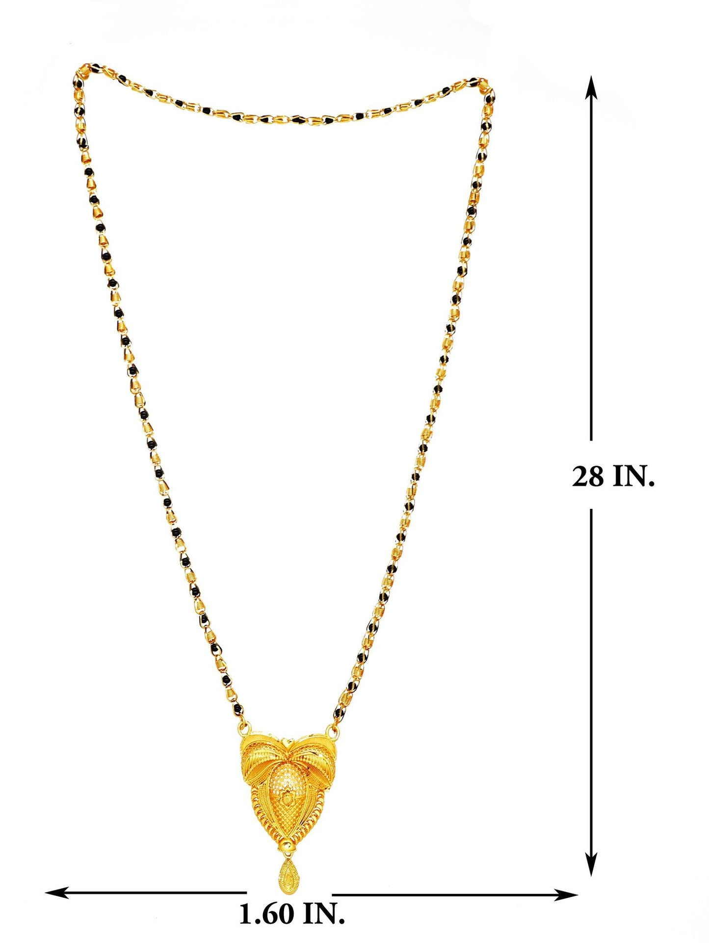 Beautiful Gold Plated Mangalsutra PRODUCT CODE (OS0006817)