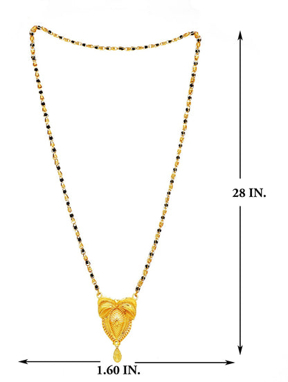 Beautiful Gold Plated Mangalsutra PRODUCT CODE (OS0006817)