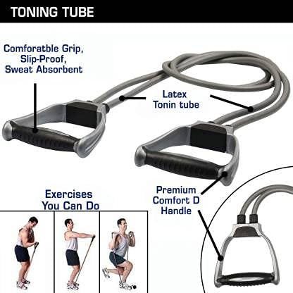 OS Pushup Bar with 11 Toning tube Band for Workout PRODUCT CODE(OS0008424)