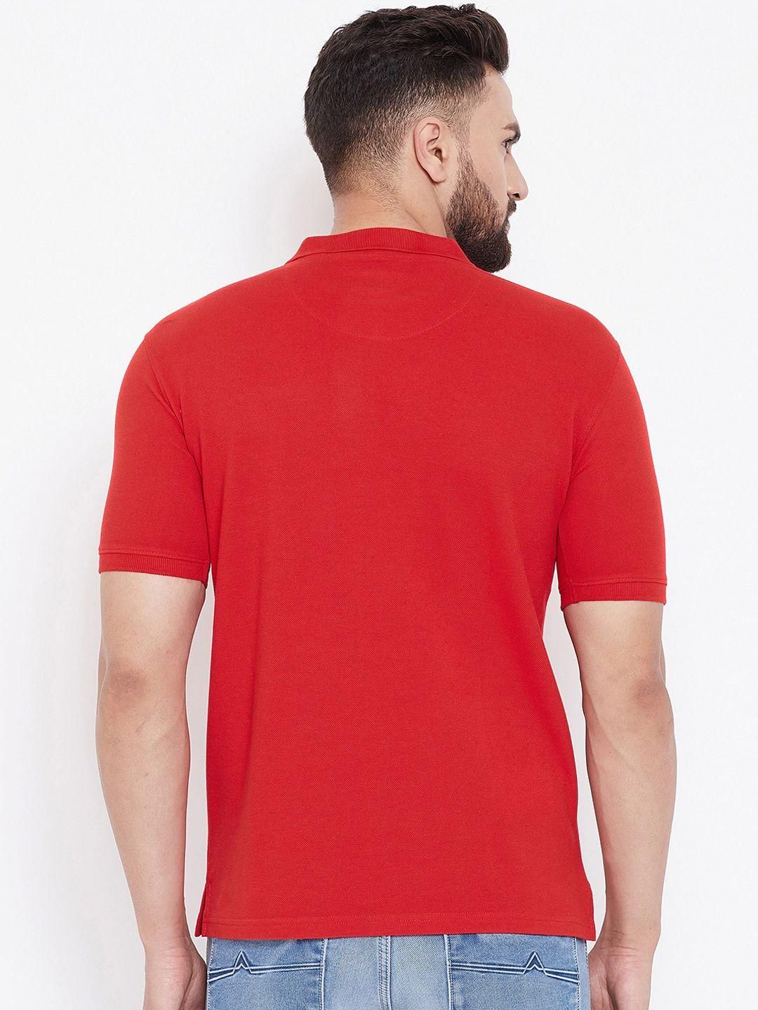 OSCotton Blend Solid Half Sleeves Polo T-Shirt PRODUCT CODE (OS0005521)