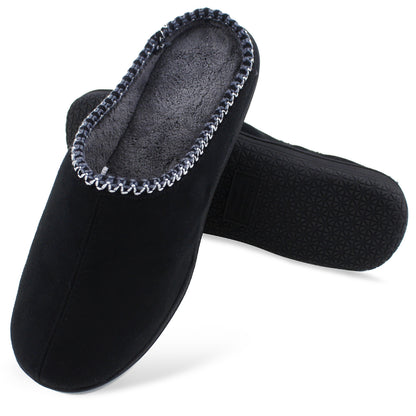 Plus Size Home Men's Upper Coral Fleece Slippers