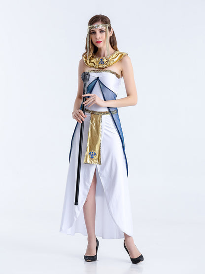 Cleopatra Uniform White New Goddess Costume