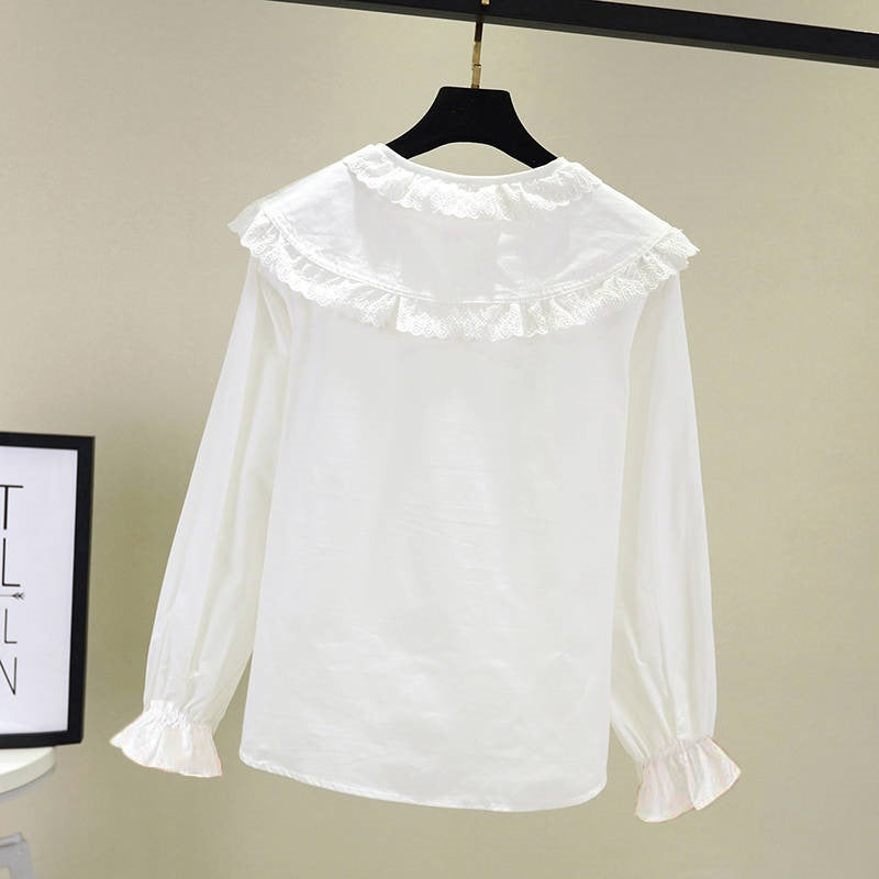 New Style Fashionable Long-sleeved Autumn Blouse