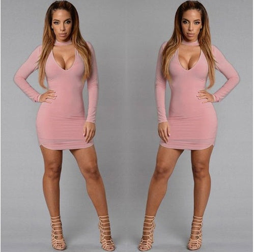 EBay fast selling, European, American, bursting, V collar, cocktail dresses and dress sexy dresses