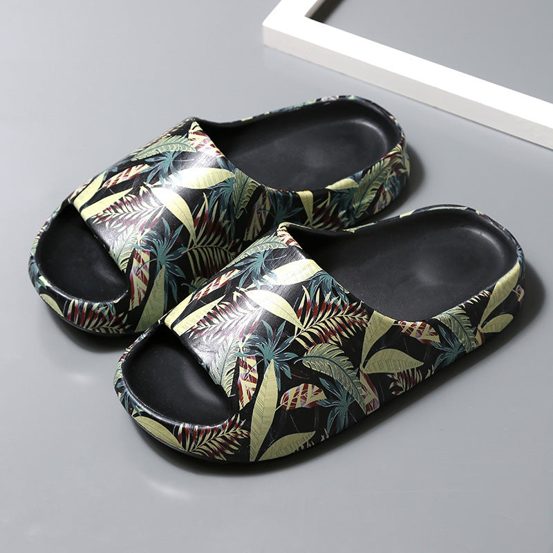 Coconut Outer Wear Thick-soled Beach Flip Flops