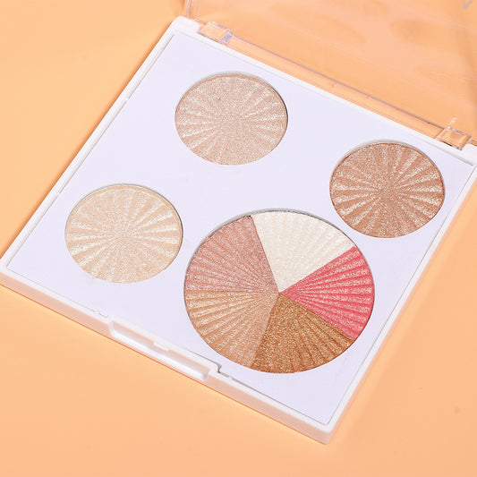 8-color Highlighting Powder Enhances Silhouette Contouring