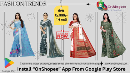 4 SAREE IN Rs.1199 Combo Pack