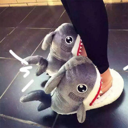 Warm And Funny Creative Animal Plush Slippers