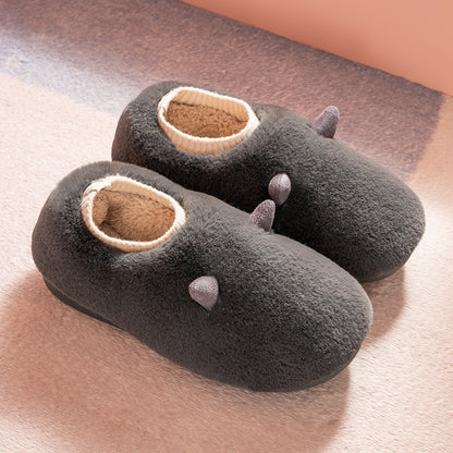 Home Warmth Confinement Cotton Slippers Bag Heel