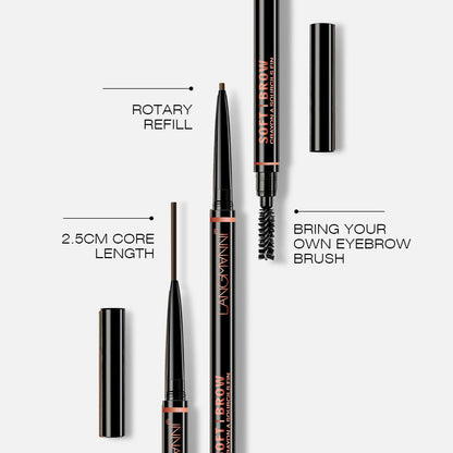 Double-head Rotating Automatic Eyebrow Pencil