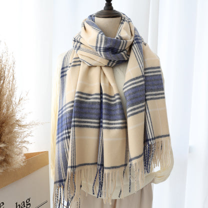 Fashion Women's Versatile Thick Warm Long Shawl Scarf