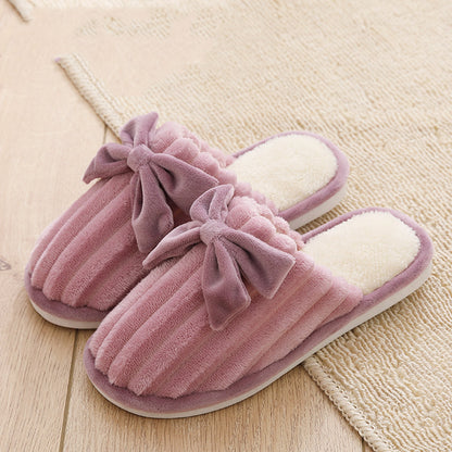 Season Home Warm Couple Plush Slippers