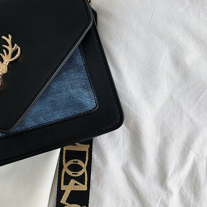 Deer Head Shoulder Messenger Bag