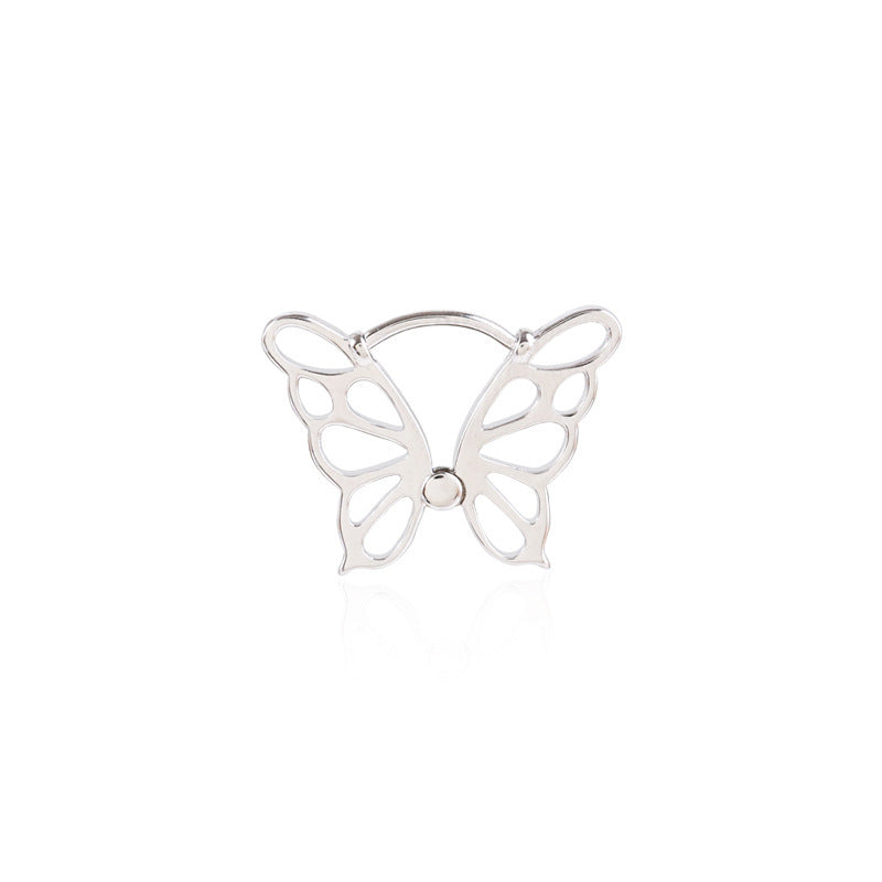 Ladies Fashion New Trendy Butterfly Stud Earrings