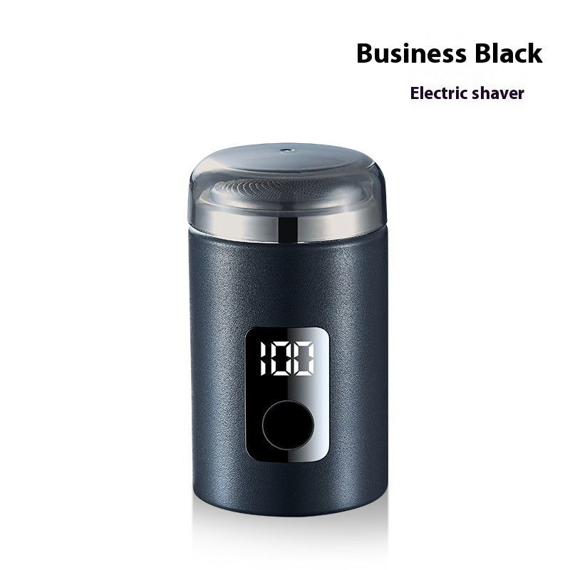 Mini Men's Electric Shaver With Power Display