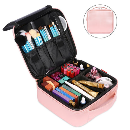 Portable Cosmetic Case, Multifunctional Partition