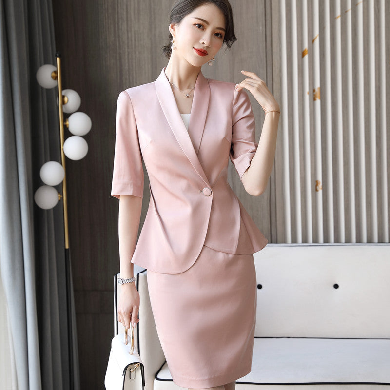 Female Temperament Fashion Suit Overalls Skirt