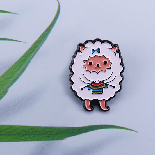 Cute Sheep Brooch Small Animal Creative