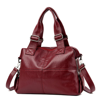 Casual Boston Bag Large Capacity Temperament Female Big Bag