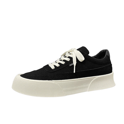 Men's All Match Low Top Thick Bottom Canvas Shoes