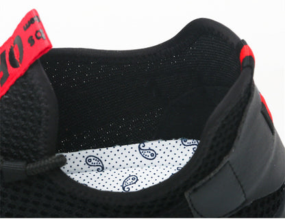 Breathable, Anti-smash And Anti-puncture Lightweight Fly-woven Safety Shoes