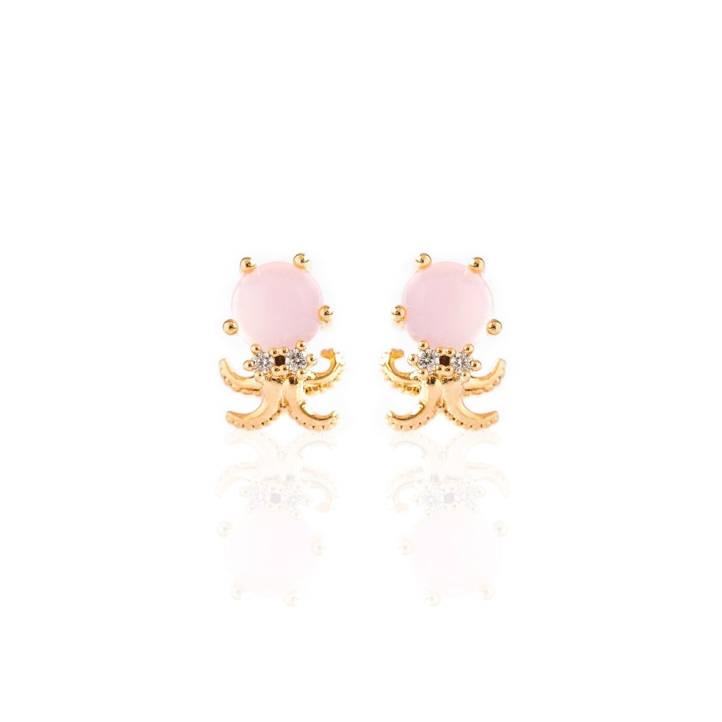 Exquisite Face Little Girl Heart Earrings