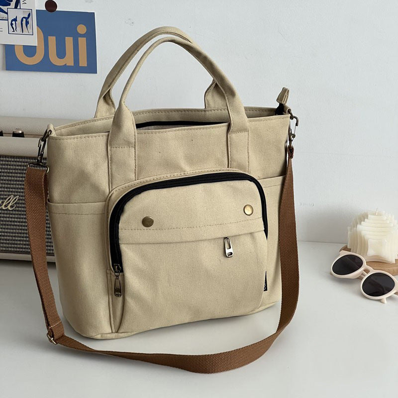 Corduroy New Simple And Versatile Portable Shoulder Bag